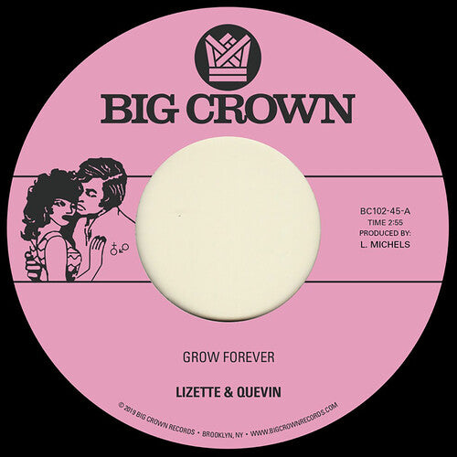 Grow Forever / Now It's Your Turn to Sing { Vinyl } 【 VINYL 】