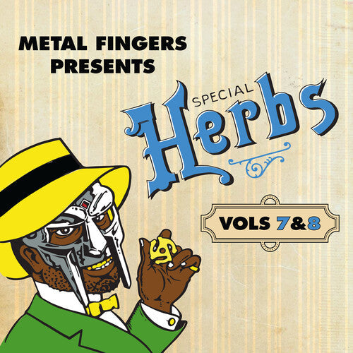 MF Doom - Metal Fingers Presents: Special Herbs Vol. 7 & 8 - Blue (Vinyl) { Vinyl } 【 VINYL 】