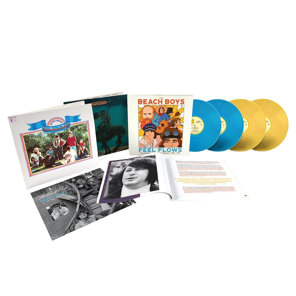 Feel Flows: Sunflower & Surf's Up Sessions 1969-1971 4LP (Blue & Yellow Limited Edition) { Vinyl } 【 VINYL 】
