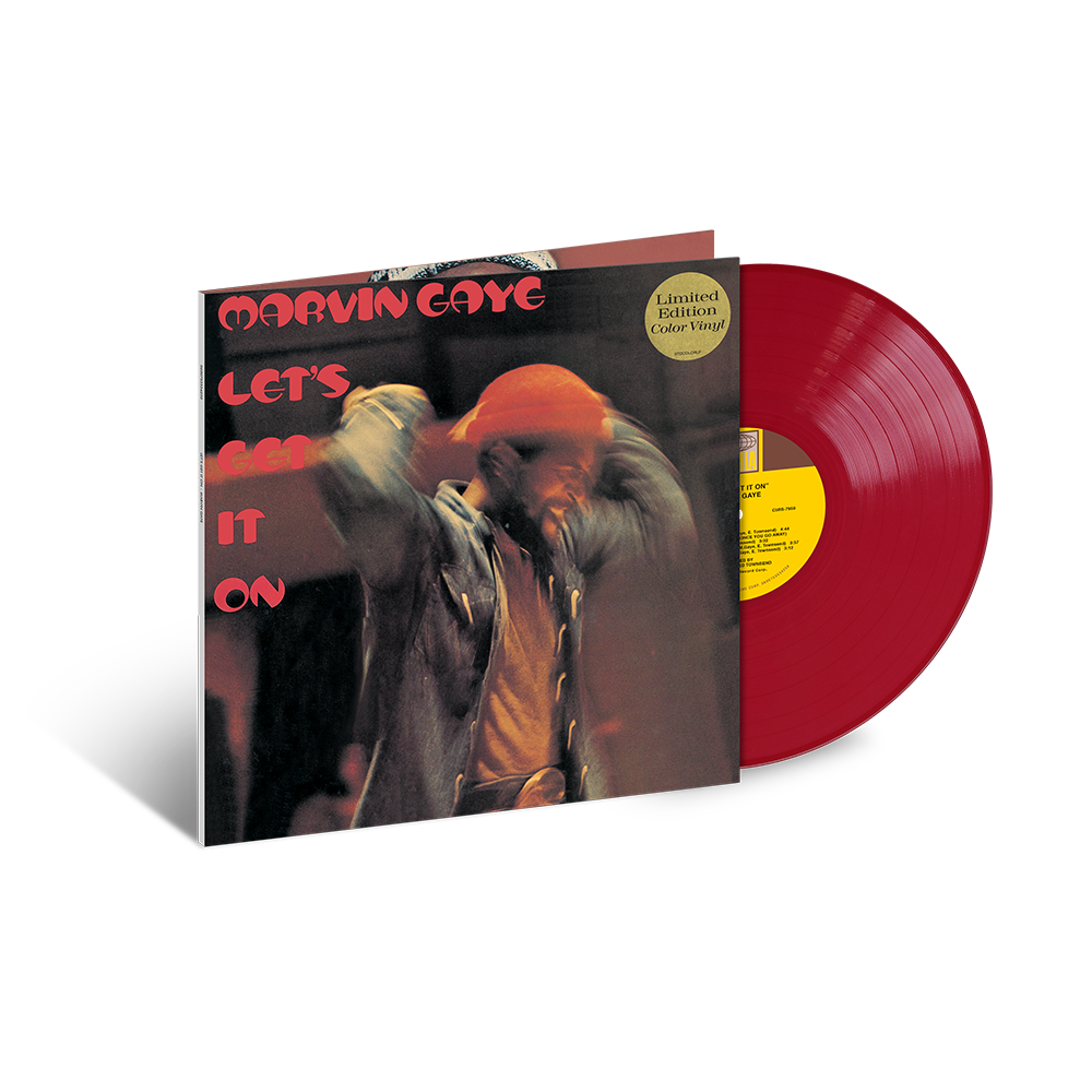 Let's Get It On (Apple Red Opaque Limited Edition) { Vinyl } 【 VINYL 】