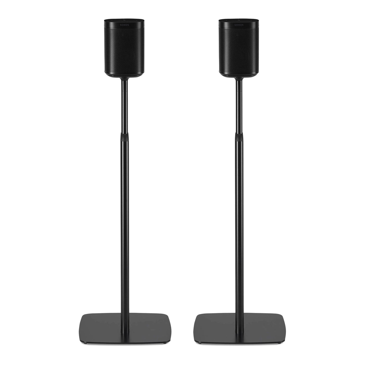 Flexson: Adjustable Floor Stand For Sonos 1 And Play 1 - Black (Pair) (FLXS1AFS2021)