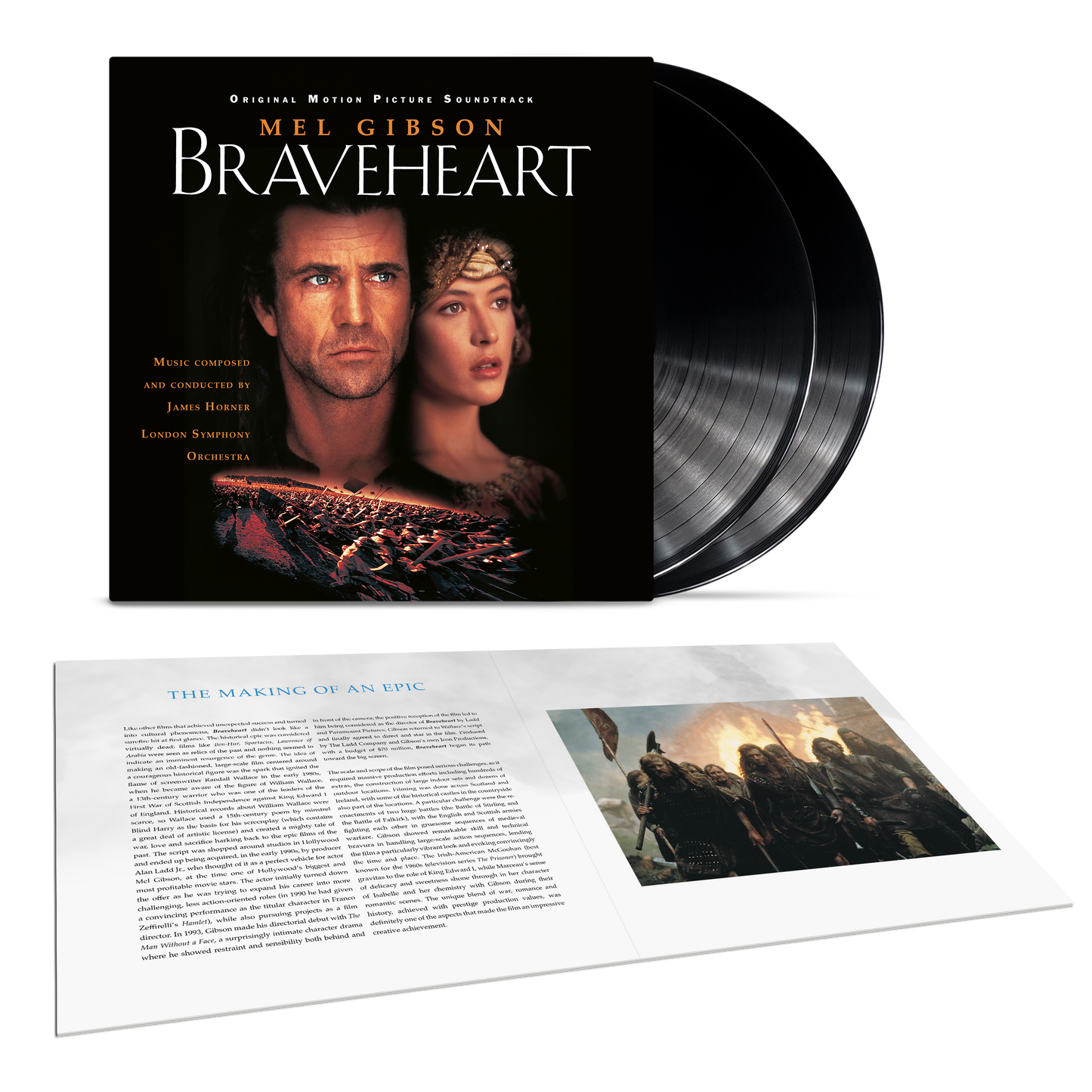 Braveheart OST 2LP { Vinyl } 【 VINYL 】