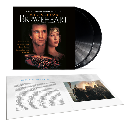 Braveheart OST 2LP { Vinyl } 【 VINYL 】