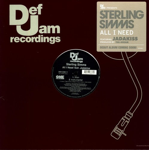All I Need (X2) { Vinyl } 【 VINYL 】