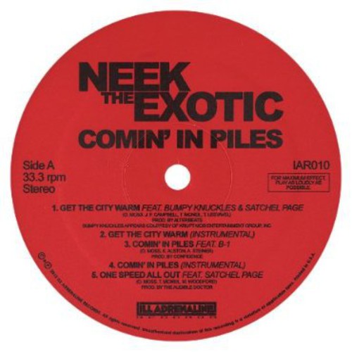 Comin In Piles { Vinyl } 【 VINYL 】
