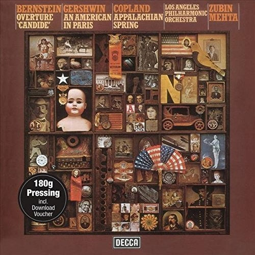 Mehta Conducts Bernstein Gershwin & Copland { Vinyl } 【 VINYL 】