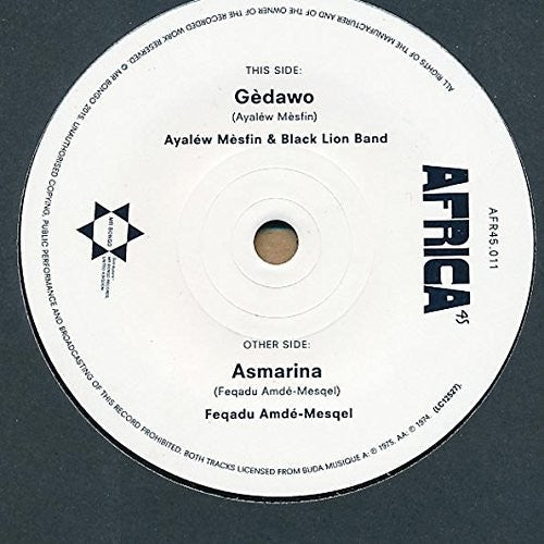 Ghedawou / Asmarina { Vinyl } 【 VINYL 】