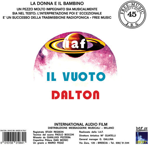 La Donna E Il Bambino / Il Vuoto { Vinyl } 【 VINYL 】