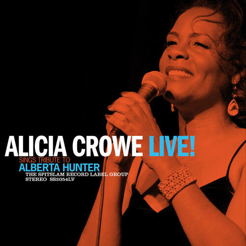 Alicia Crowe Sings Tribute to Alberta Hunter Live! { Vinyl } 【 VINYL 】