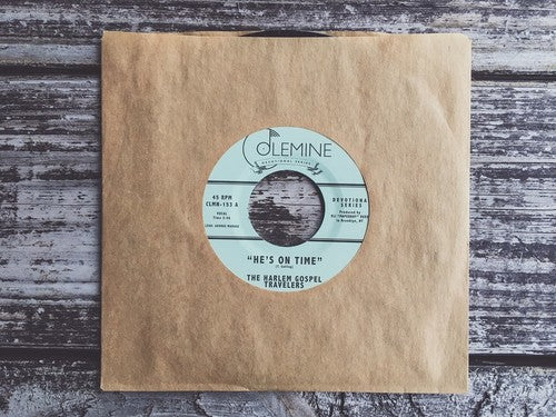He's on Time / Wash Me Lord { Vinyl } 【 VINYL 】