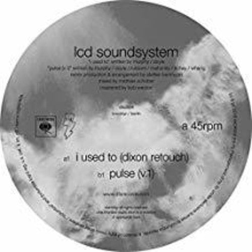 I Used to (Dixon Rework / Pulse V.1) { Vinyl } 【 VINYL 】