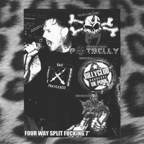 Four Way Split Fucking / Various { Vinyl } 【 VINYL 】