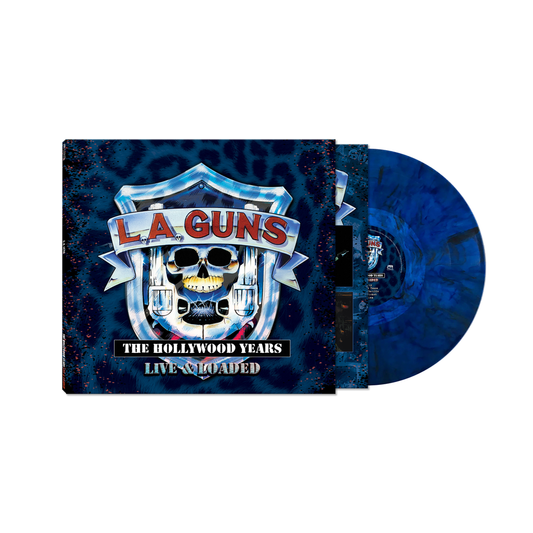 L.A. Guns - The Hollywood Years - Live & Loaded (Blue Marble LP) { Vinyl } 【 VINYL 】