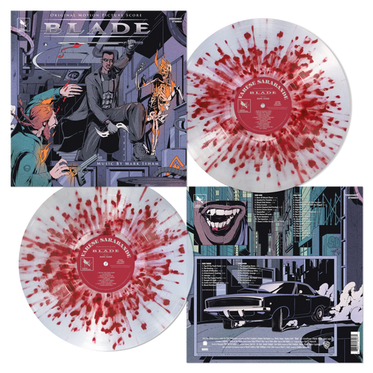 Mark Isham - Blade (Original Soundtrack) (Blood Splatter Clear vinyl) { Vinyl } 【 VINYL 】