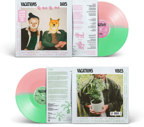 Vacations - Days/Vibes - Pink/Green (Vinyl) { Vinyl } 【 VINYL 】