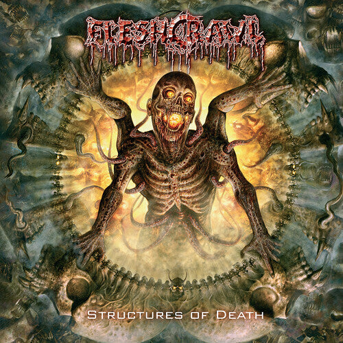 Fleshcrawl - Structures of Death (Vinyl) { Vinyl } 【 VINYL 】