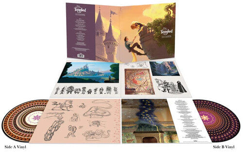 Songs From Tangled: 15th Anniversary (Original Soundtrack) - Limited Zoetrope Picture Disc (Vinyl) { Vinyl } 【 VINYL 】