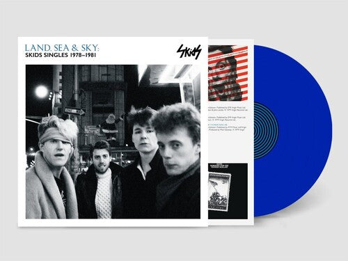 Skids - Land Sea & Sky: Skids Singles 1978-1981 - 140-Gram Saltire Blue Colored Vinyl (Vinyl) { Vinyl } 【 VINYL 】
