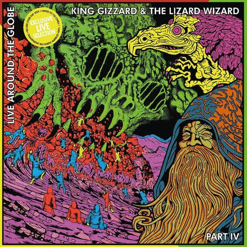 King Gizzard and the Lizard Wizard - Live Around The Globe: Part Iv (Vinyl) { Vinyl } 【 VINYL 】