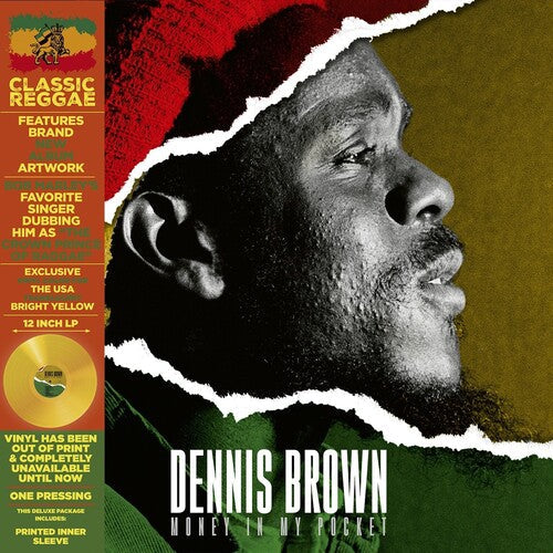 Dennis Brown - Money in My Pocket - Yellow (Vinyl) { Vinyl } 【 VINYL 】