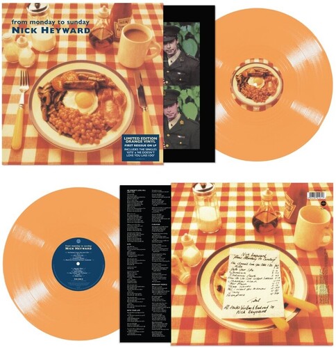 Nick Heyward - From Monday To Sunday - Orange Colored Vinyl (Vinyl) { Vinyl } 【 VINYL 】