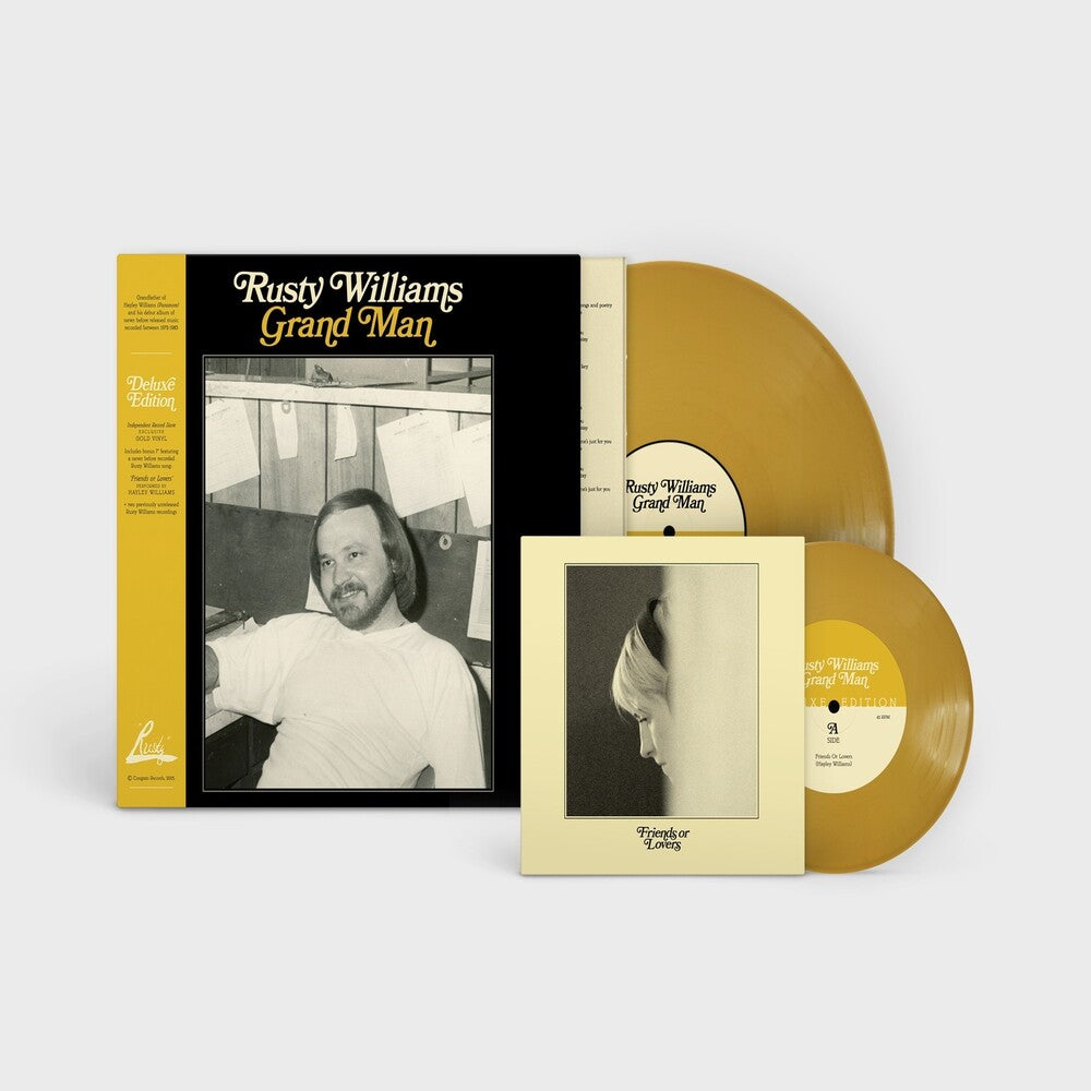 Rusty Williams - Grand Man - (Deluxe Edition) (Gold LP) { Vinyl } 【 VINYL 】