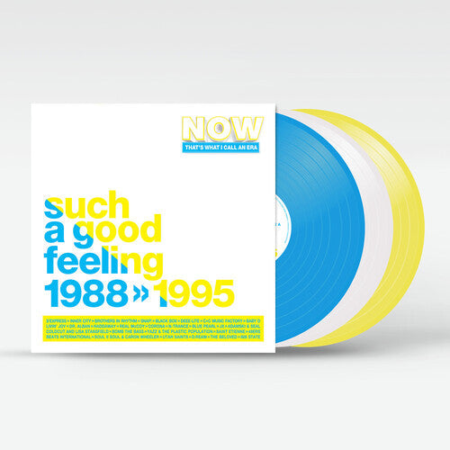 Now That's What I Call An Era-Such A Good Feeling: 1988-1995 / Various - Blue, White & Yellow Colored Vinyl (Vinyl) { Vinyl } 【 VINYL 】