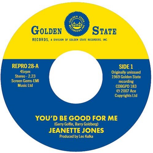 You'd Be Good For Me / Cut Loose (Vinyl) { Vinyl } 【 VINYL 】