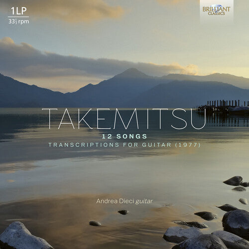 Andrea Dieci - Takemitsu: 12 Songs, Transcriptions for Guitar (Vinyl) { Vinyl } 【 VINYL 】