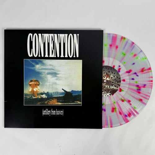 Contention - Artillery From Heaven - Neon Splatter (Vinyl) { Vinyl } 【 VINYL 】