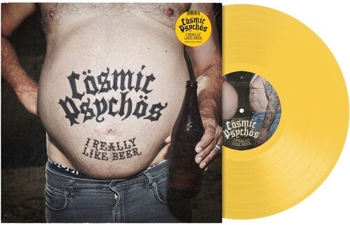 Cosmic Psychos - I Really Like Beer - Pale Ale Yellow (Vinyl) { Vinyl } 【 VINYL 】
