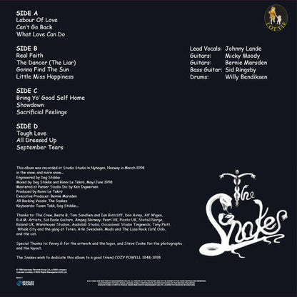 The Snakes - Once Bitten... - Limited Splatter Green Vinyl (Vinyl) { Vinyl } 【 VINYL 】