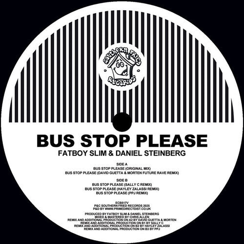 Fatboy Slim - Bus Stop Please (Remixes) (Vinyl) { Vinyl } 【 VINYL 】