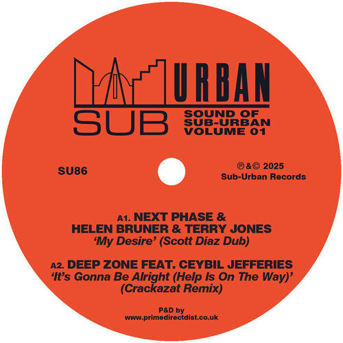 Various Artists - Sound Of Sub-Urban Vol. 01 / Various (Vinyl) { Vinyl } 【 VINYL 】