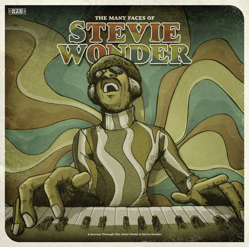 Many Faces Of Stevie Wonder / Various - Brown Vinyl (Vinyl) { Vinyl } 【 VINYL 】