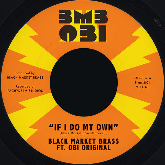 Black Market Brass - If I Do My Own / I No Be (Colonizer) (Colored Vinyl) { Vinyl } 【 VINYL 】