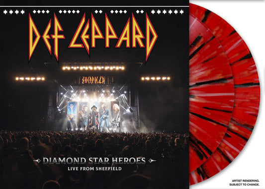 Def Leppard - Diamond Star Heroes: Live from Sheffield (180g Multicolor Splatter 2 LP) { Vinyl } 【 VINYL 】