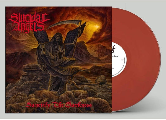 Suicidal Angels - Sanctify The Darkness (Colored Vinyl) (Red) (Aus) { Vinyl } 【 VINYL 】