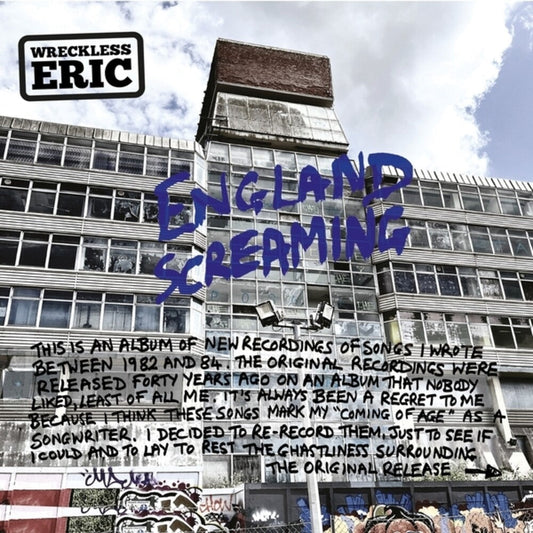 Wreckless Eric - England Screaming (LP) { Vinyl } 【 VINYL 】