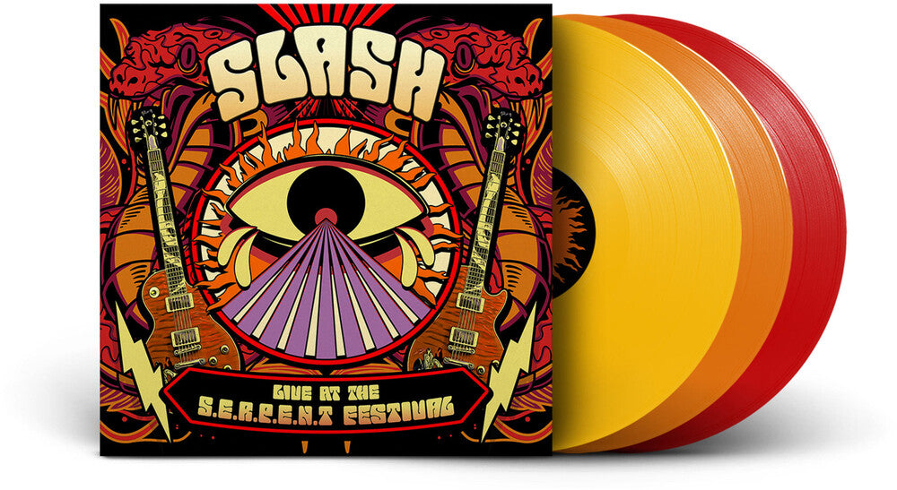 Slash - Live at the S.E.R.P.E.N.T Festival (Tri-Color 3LP) { Vinyl } 【 VINYL 】