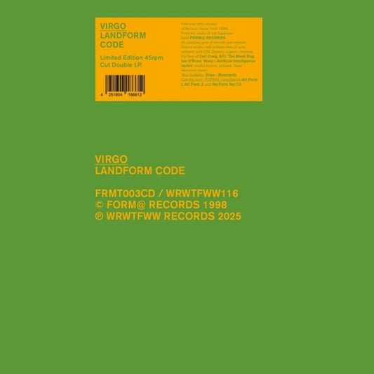 Virgo - Landform Code (LP) { Vinyl } 【 VINYL 】