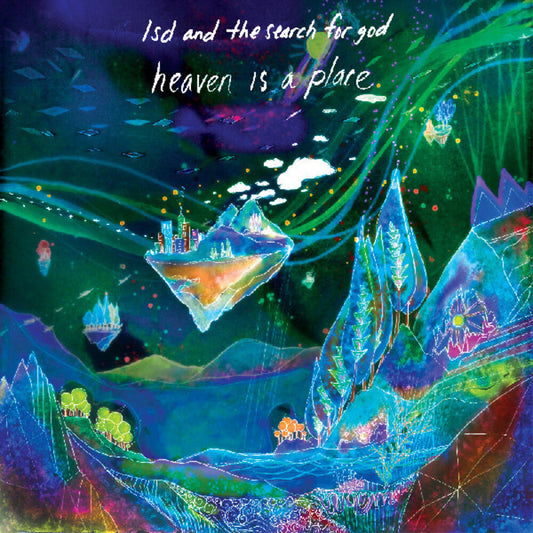 LSD and the Search for God - Heaven Is A Place (DELUXE EDITION) (Blue Dream Vinyl, 24x24 poster, foil cover) { Vinyl } 【 VINYL 】