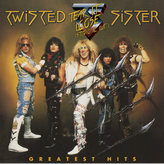 Twisted Sister - Greatest Hits (Clear Vinyl) (Limited Edition) (Red) (Aniv) { Vinyl } 【 VINYL 】