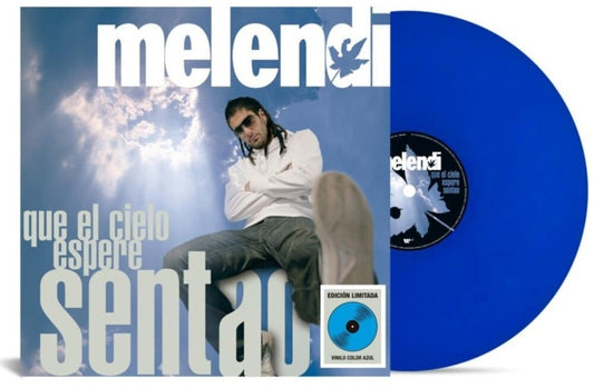 Melendi - Que El Cielo Espere Sentao - Blue Vinyl (Blue) (LP) { Vinyl } 【 VINYL 】
