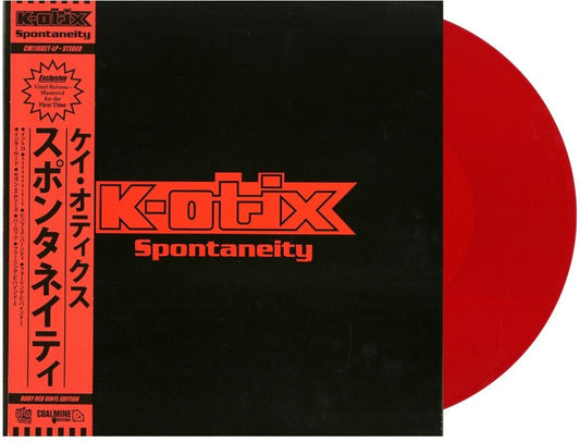 K-Otix - Spontaneity (Clear Vinyl) (Red) (Reissue) { Vinyl } 【 VINYL 】