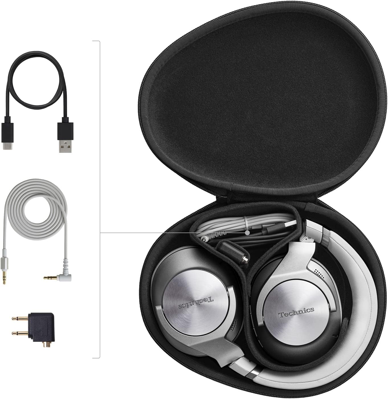 Technics EAH-800 Noise Cancelling Over Ear Headphones