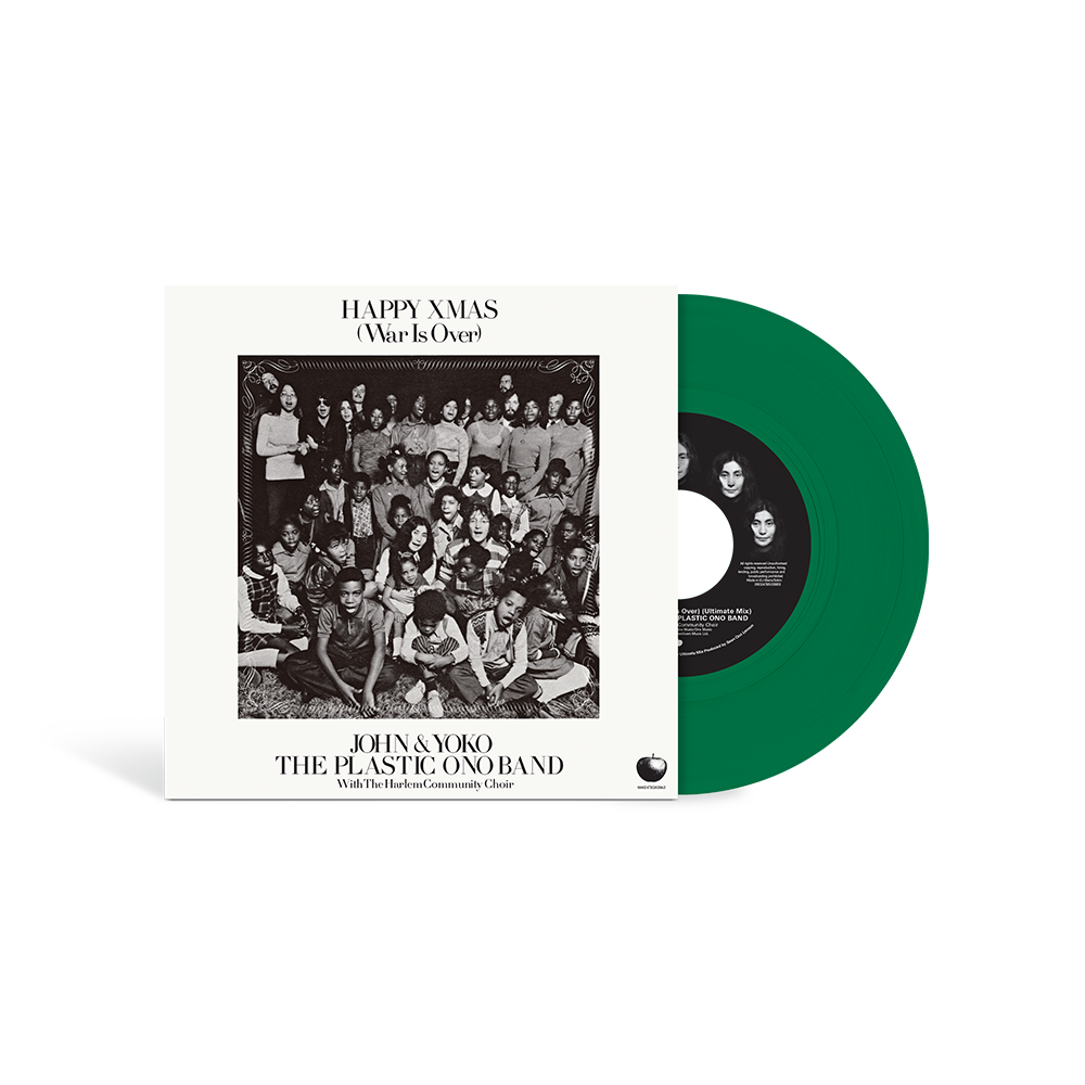 Happy Xmas (War Is Over) (Evergreen 7” Vinyl) { Vinyl } 【 VINYL 】