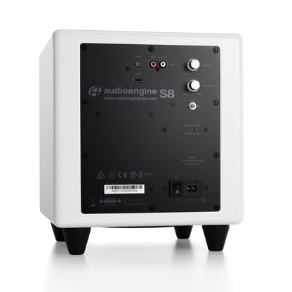 Audioengine: S8 Powered Subwoofer - White (AS8W)