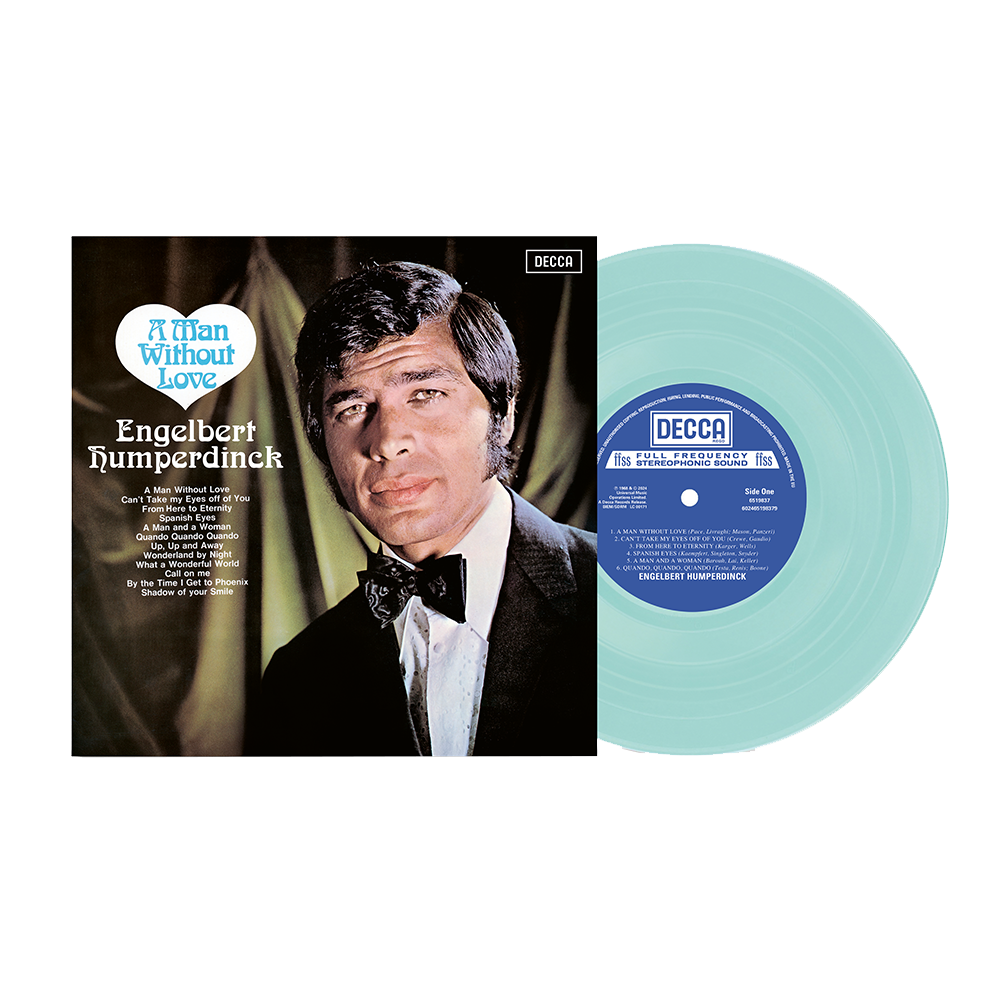 A Man Without Love (Blue Limited Edition) { Vinyl } 【 VINYL 】