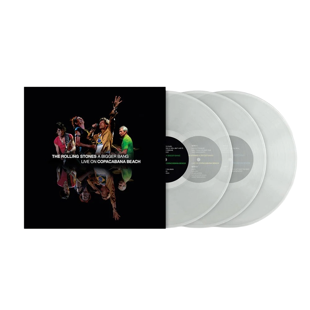 A Bigger Bang Live on Copacabana Beach (Limited Edition Clear) 3LP { Vinyl } 【 VINYL 】